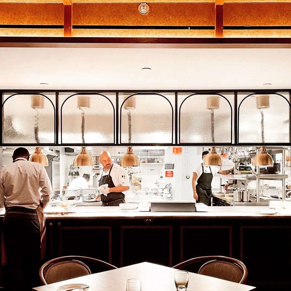Inside the Modern Brasserie