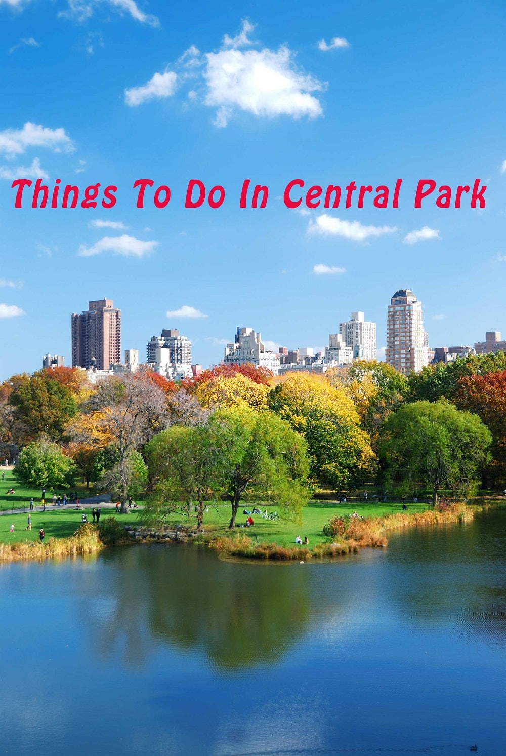 New York City Central Park in Autumn